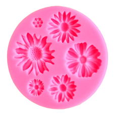 Modeling Molds - Silicone mold - Daisies