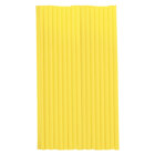 Cake Pops Straws - Yellow - pk/20