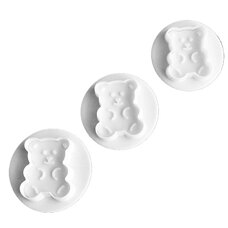 Stamps and Textures - Teddy Bear Plunger Cutter Set/3