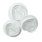 Love Heart Plunger Cutter Set/3