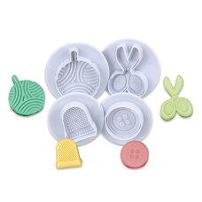 Stamps and Textures - Tailor Plunger Cutter Set/4