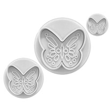 Stamps and Textures - Butterfly Plunger Cutter Set/3 #02