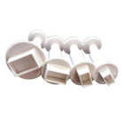 Rectangular Mini Plunger Cutter Set/4