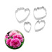 Peony/Carnation Cutters Set No. 02