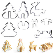 Cookie Cutters - Cookie Cutter 3D Christmas Set