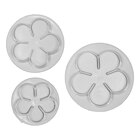 Plunger Cutters - Rose Blossoms Set/3