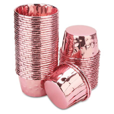 Baking Cups Foil Pink pk/25
