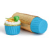 Baking Cups Blue Gold-Foil pk/25