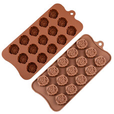 Modeling Molds - Silicone Mold Chocolate - Roses