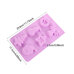 Silicone Mold for Baking - 6 Christmas Figures