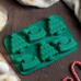 Silicone Mold - Christmas Hats and Trees
