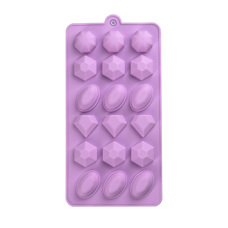 Modeling Molds - Silicone Mold - Diamonds