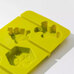 Silicone Lolipop Mold - Christmas Heroes