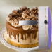 Adjustable Cake Metal Scraper Spatula