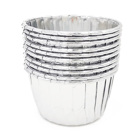 Baking Cups Foil Silver pk/25