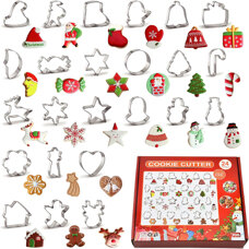 Cookie Cutters - Cookie Cutters Set/24 - Christmas