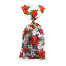Аксесоари за украса - Декоративни торбички OEM - Christmas Holly 10 бр.