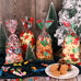 Аксесоари за украса - Декоративни торбички OEM - Christmas Holly 10 бр.