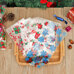 Decoration Materials - Treat Bags Christmas Snowfall OEM pk/10
