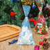 Decoration Materials - Treat Bags Christmas Snowfall OEM pk/10