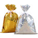 Аксесоари за украса - Декоративна торбичка с панделка OEM - Gold Sparkles