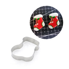 Cookie Cutters - Steel Cookie Cutter - Christmas Sock