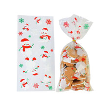 Decoration Materials - Treat Bags Snowman OEM pk/10