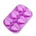 Silicone Mold for Baking - Hearts No. 2 6 cav
