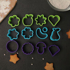 Cookie Cutter Set Random Forms set/12