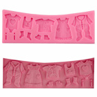 Silicone mold - Baby Dresses