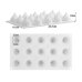 Silicone Mold - Conical Spirals
