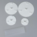 Tools and Boxes - Decorator Separator Plates Kit - 10, 15, 20 and 25 cm