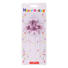 Candles Pink Stars Set/4