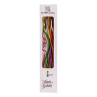 Candles Spiral Colorfull Set/12