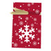Treat Bag with a Ribbon - Snowflake OEM 5 pcs
