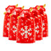 Treat Bag with a Ribbon - Snowflake OEM 5 pcs