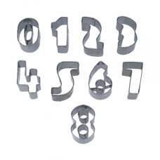 Cookie Cutters - Cookie Cutter Numbers OEM set/9 #02