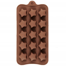 Silicone Mold for Chocolate - Stars No. 02