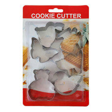Metal Cutters Angel and Animals set/6