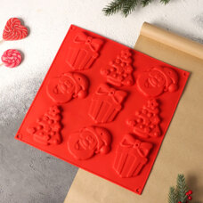 Silicone Mold - Christmas 2023 No. 01