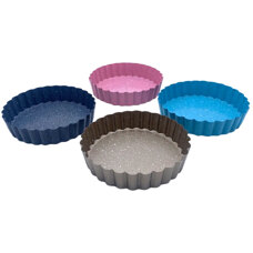 Cakes and Muffins - Forms for Tartlets - Set of 4 pcs