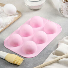 Silicone Mold - Semispheres 5.5 cm