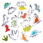 Metal Cookie Cutter Dinosaurs Set/12