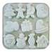 Silicone Mold for Chocolate Forms - 11 Christmas Figures