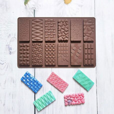 Silicone Mold - Chocolate Mini Bars
