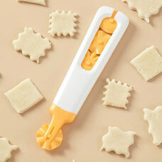 Multifunctional Dough Cutter with Decorative Wheels