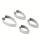 Peony Flower Cutter Set – 4 Pieces