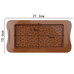 Silicone Mold Chocolate - Chocolate Bar Hearts