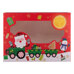 Christmas Box With A Window - Snowman, Penguins & Gingerbread Man