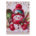 Christmas Gift Box with Lid - Snowman L